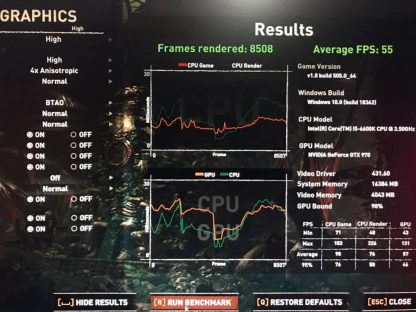 Graphics benchmark