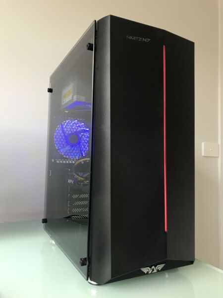 i7 4790 gaming PC 3.6ghz gaming PC with 16gb DDR3, SSD, RX470, 22” Led