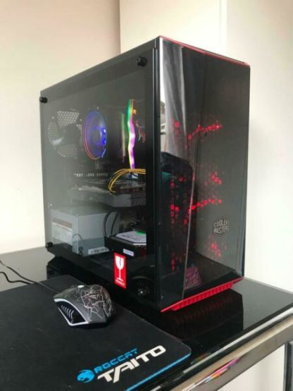 Ryzen 5 3500x 3.8ghz gaming PC with Strix RX570,16gb RGB DDR4, nvmeSSD + 1tb HDD, 22" Led etc - Image 2