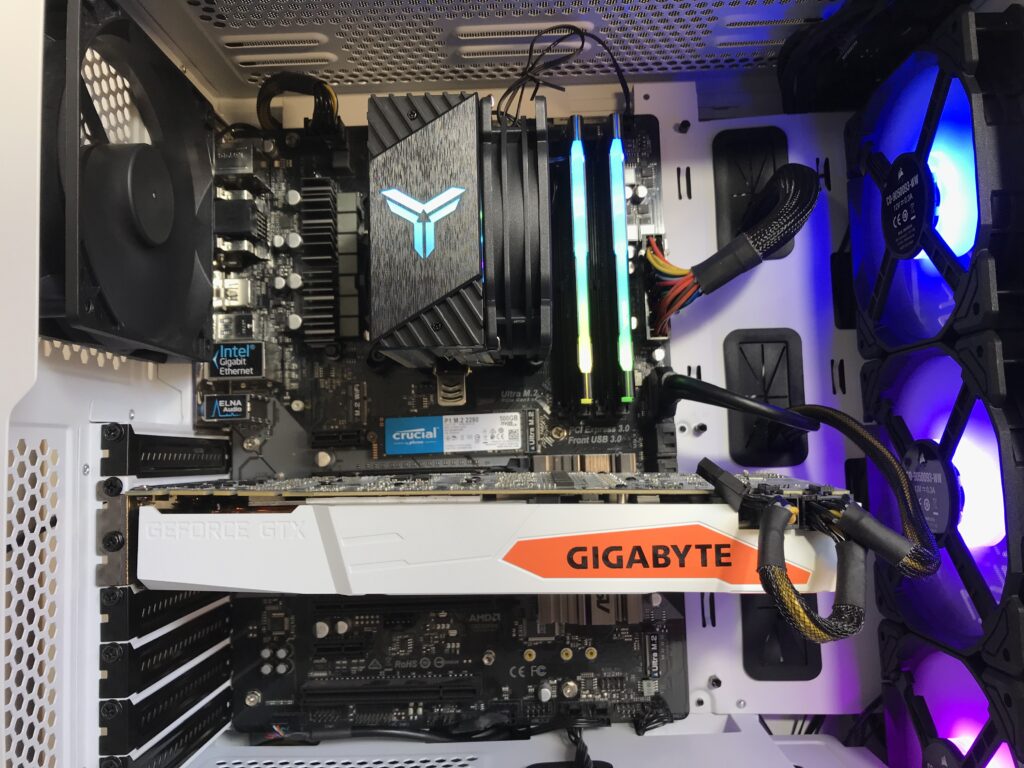 I Ghz Gaming Pc With Gtx Ti Gb Rgb Ddr Gb Nvme