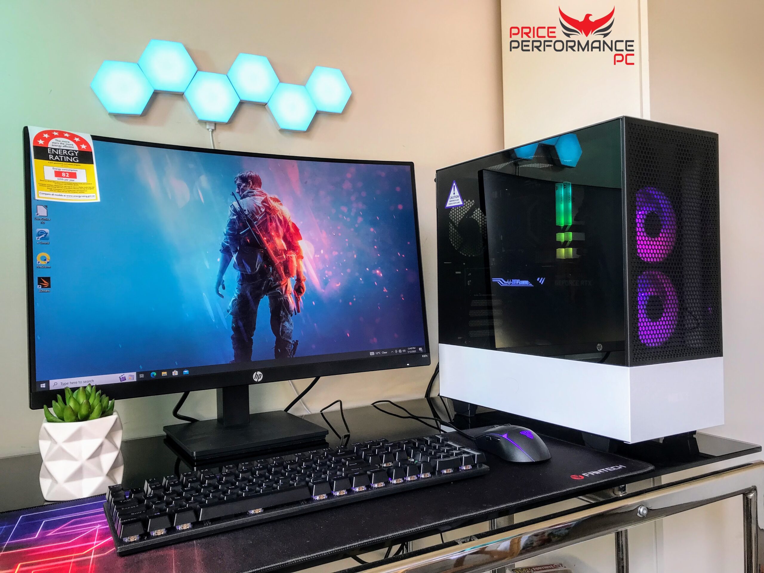 i912900K 16 core 5ghz liquid cooled gaming PC with RTX3080, 32gb DDR4